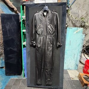 Celine Leather Jumpsuit